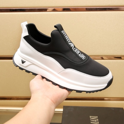 Replica Armani Casual Shoes For Men #1231108 $92.00 USD for Wholesale