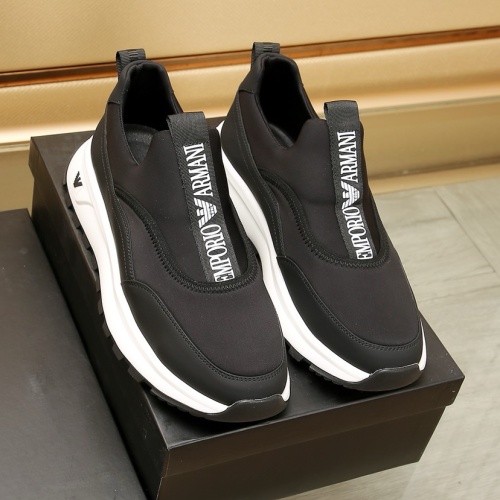 Replica Armani Casual Shoes For Men #1231109 $92.00 USD for Wholesale