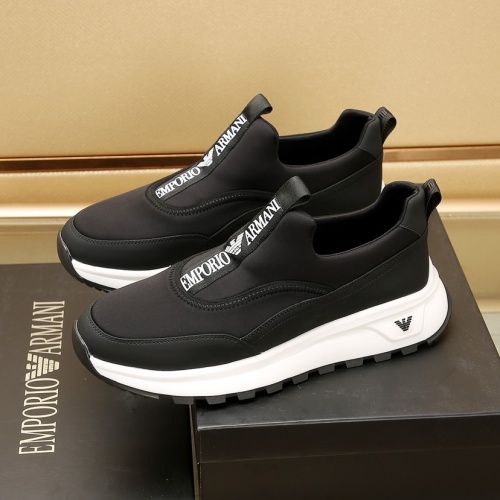 Replica Armani Casual Shoes For Men #1231109 $92.00 USD for Wholesale