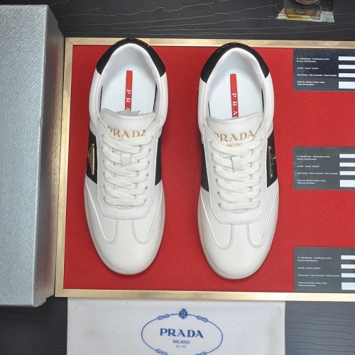 Replica Prada Casual Shoes For Men #1231147 $98.00 USD for Wholesale