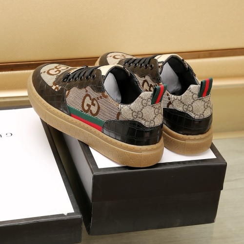 Replica Gucci Casual Shoes For Men #1231203 $88.00 USD for Wholesale