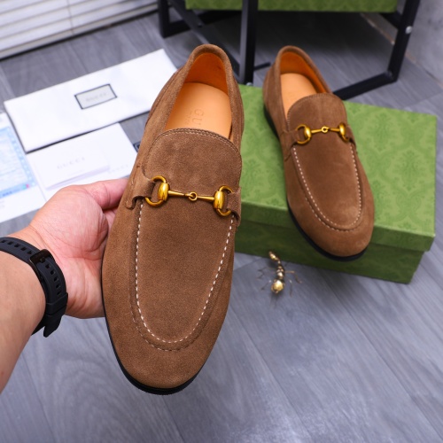 Replica Gucci Oxfords Shoes For Men #1231210 $100.00 USD for Wholesale