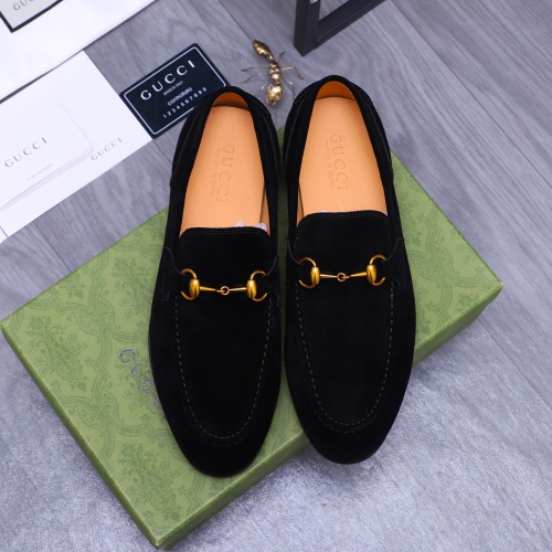 Replica Gucci Oxfords Shoes For Men #1231211 $100.00 USD for Wholesale