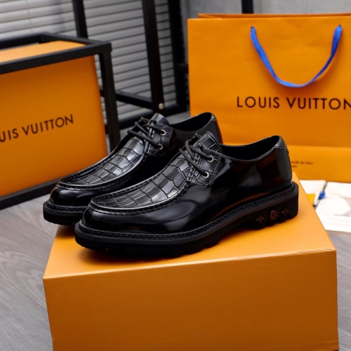 Replica Louis Vuitton LV Oxfords Shoes For Men #1231218 $140.00 USD for Wholesale