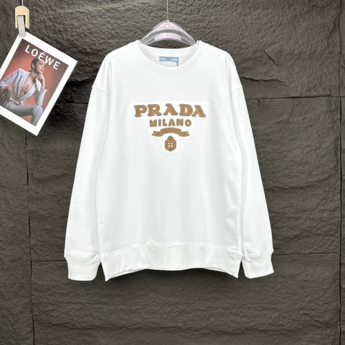 Prada Hoodies Long Sleeved For Unisex #1231319 $52.00 USD, Wholesale Replica Prada Hoodies