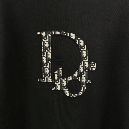 Replica Christian Dior Hoodies Long Sleeved For Unisex #1231350 $52.00 USD for Wholesale