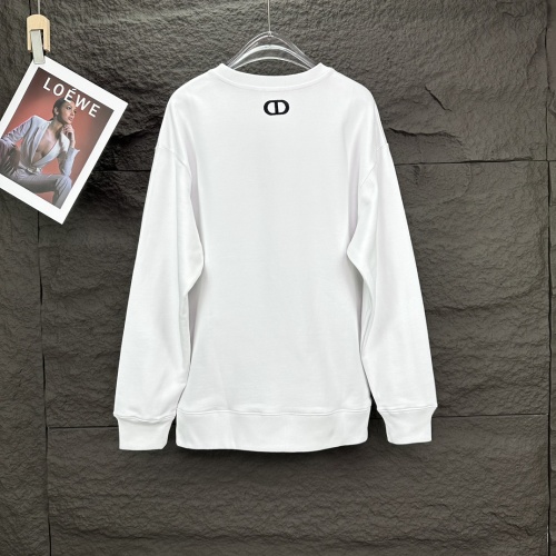 Replica Christian Dior Hoodies Long Sleeved For Unisex #1231356 $52.00 USD for Wholesale