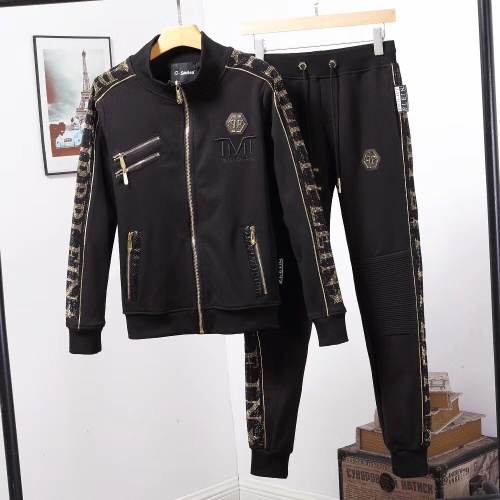 Philipp Plein PP Tracksuits Long Sleeved For Men #1231384 $118.00 USD, Wholesale Replica Philipp Plein PP Tracksuits