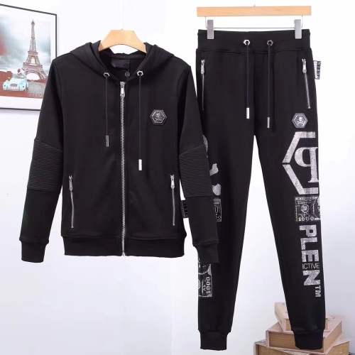 Philipp Plein PP Tracksuits Long Sleeved For Men #1231401 $105.00 USD, Wholesale Replica Philipp Plein PP Tracksuits