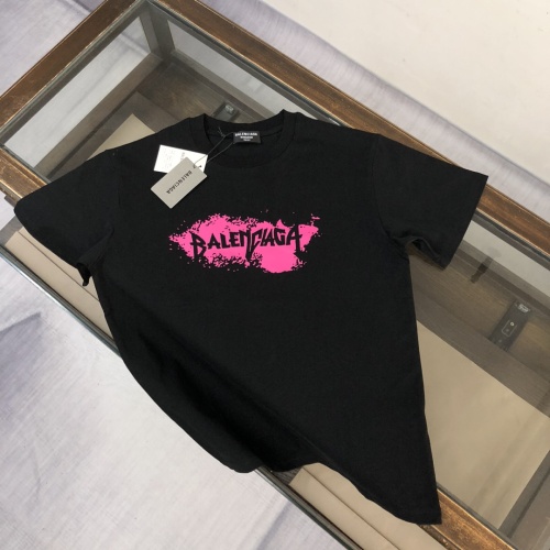 Balenciaga T-Shirts Short Sleeved For Unisex #1231481 $40.00 USD, Wholesale Replica Balenciaga T-Shirts