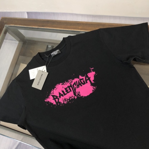 Replica Balenciaga T-Shirts Short Sleeved For Unisex #1231481 $40.00 USD for Wholesale