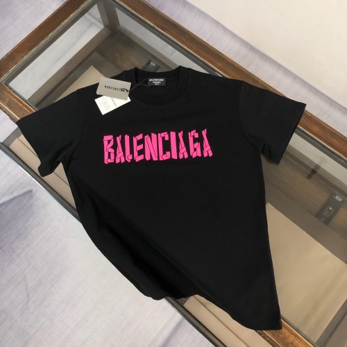 Balenciaga T-Shirts Short Sleeved For Unisex #1231484 $40.00 USD, Wholesale Replica Balenciaga T-Shirts