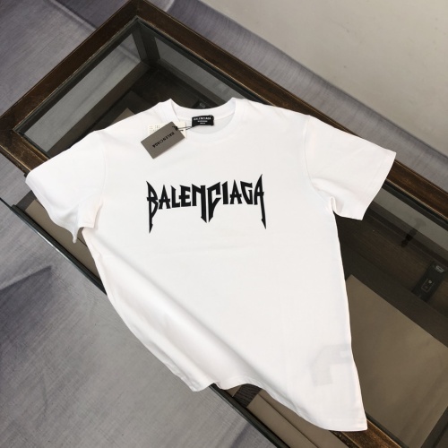 Balenciaga T-Shirts Short Sleeved For Unisex #1231487 $40.00 USD, Wholesale Replica Balenciaga T-Shirts