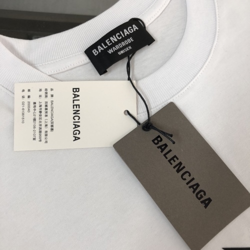 Replica Balenciaga T-Shirts Short Sleeved For Unisex #1231487 $40.00 USD for Wholesale