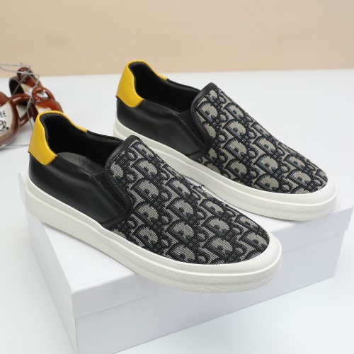 Replica Christian Dior Casual Shoes For Men #1231569 $64.00 USD for Wholesale