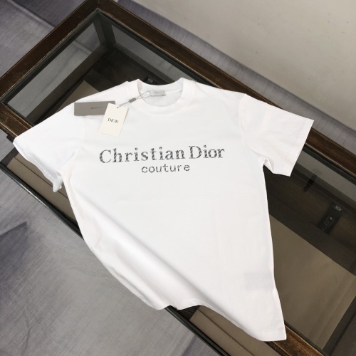 Christian Dior T-Shirts Short Sleeved For Unisex #1231570 $40.00 USD, Wholesale Replica Christian Dior T-Shirts