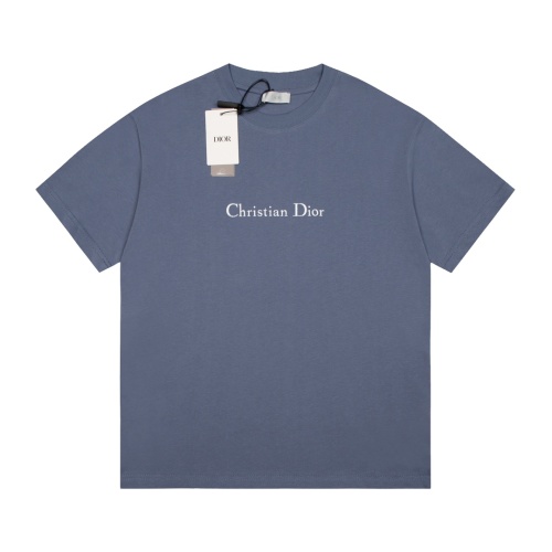 Christian Dior T-Shirts Short Sleeved For Unisex #1231572 $38.00 USD, Wholesale Replica Christian Dior T-Shirts