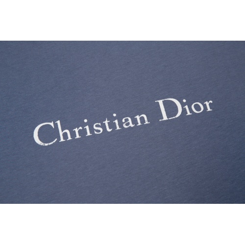 Replica Christian Dior T-Shirts Short Sleeved For Unisex #1231572 $38.00 USD for Wholesale