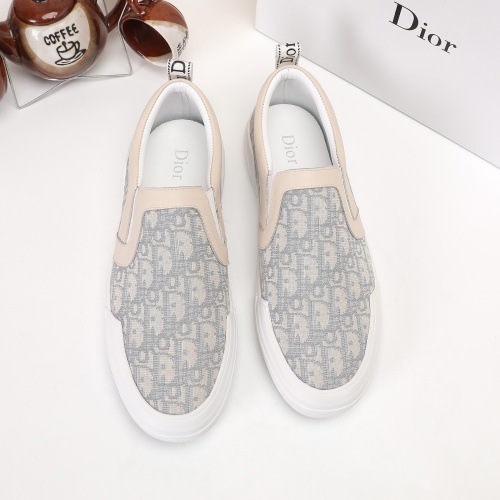 Replica Christian Dior Casual Shoes For Men #1231577 $68.00 USD for Wholesale