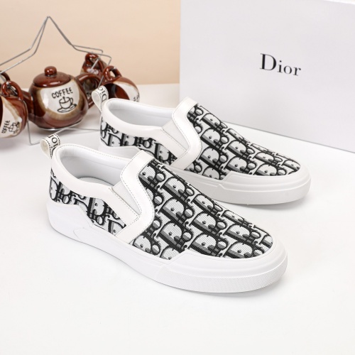 Replica Christian Dior Casual Shoes For Men #1231578 $68.00 USD for Wholesale