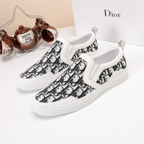 Replica Christian Dior Casual Shoes For Men #1231578 $68.00 USD for Wholesale