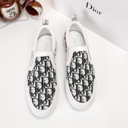 Replica Christian Dior Casual Shoes For Men #1231578 $68.00 USD for Wholesale