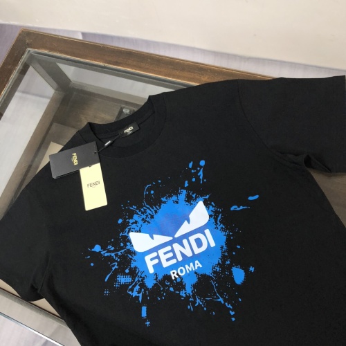 Replica Fendi T-Shirts Short Sleeved For Unisex #1231580 $40.00 USD for Wholesale