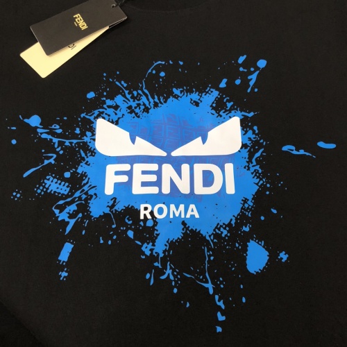 Replica Fendi T-Shirts Short Sleeved For Unisex #1231580 $40.00 USD for Wholesale