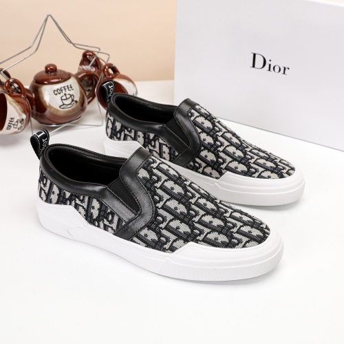 Replica Christian Dior Casual Shoes For Men #1231581 $68.00 USD for Wholesale