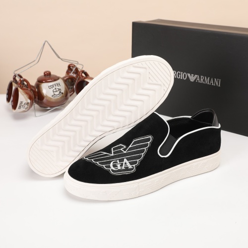 Replica Armani Casual Shoes For Men #1231592 $68.00 USD for Wholesale