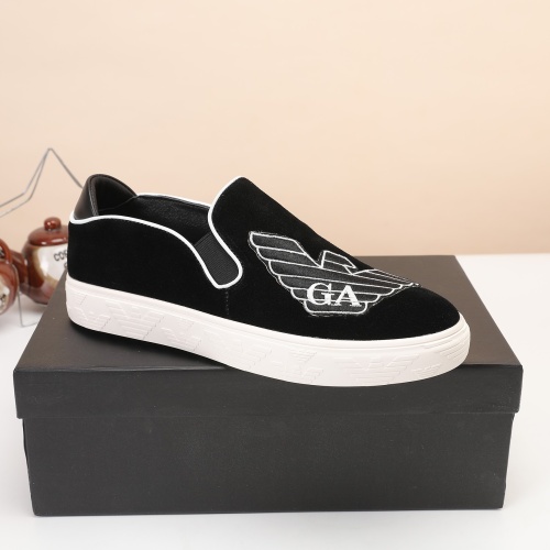 Replica Armani Casual Shoes For Men #1231592 $68.00 USD for Wholesale