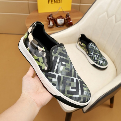 Replica Fendi Casual Shoes For Men #1231603 $64.00 USD for Wholesale