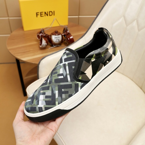 Replica Fendi Casual Shoes For Men #1231603 $64.00 USD for Wholesale