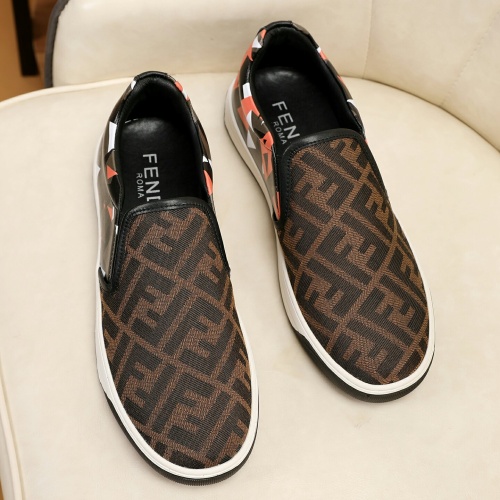 Replica Fendi Casual Shoes For Men #1231606 $64.00 USD for Wholesale