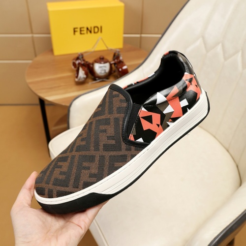 Replica Fendi Casual Shoes For Men #1231606 $64.00 USD for Wholesale