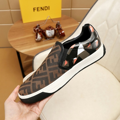 Replica Fendi Casual Shoes For Men #1231606 $64.00 USD for Wholesale