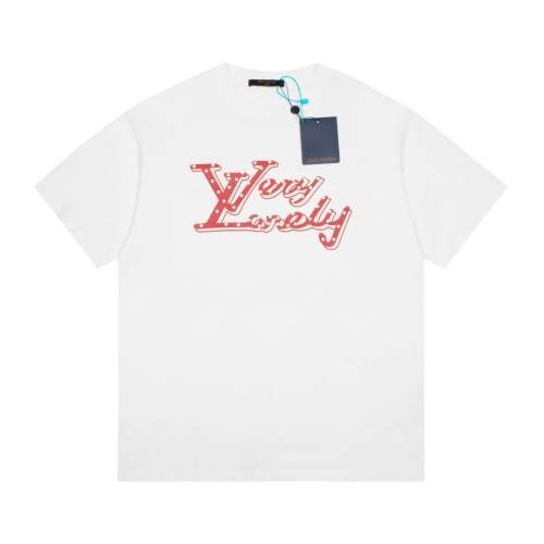 Louis Vuitton LV T-Shirts Short Sleeved For Unisex #1231617 $38.00 USD, Wholesale Replica Louis Vuitton LV T-Shirts