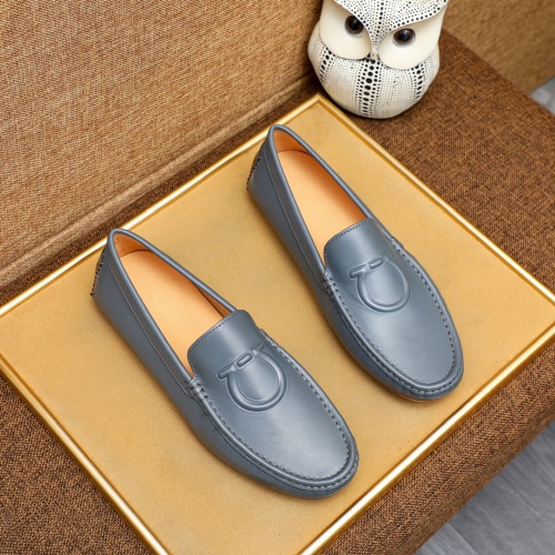 Salvatore Ferragamo Leather Shoes For Men #1231619 $68.00 USD, Wholesale Replica Salvatore Ferragamo Leather Shoes