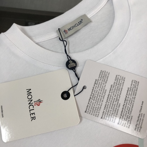 Replica Moncler T-Shirts Short Sleeved For Unisex #1231622 $40.00 USD for Wholesale