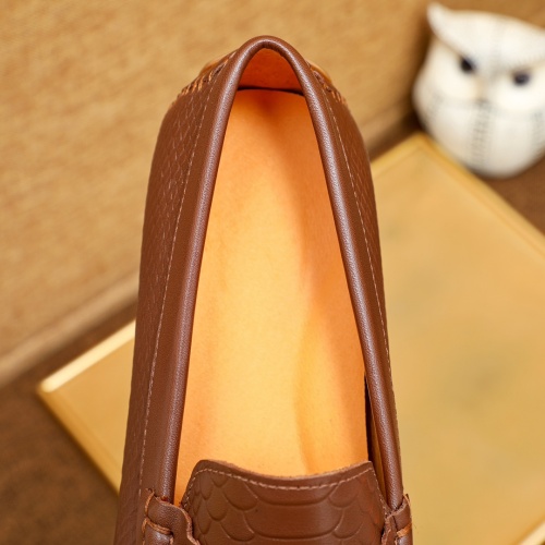 Replica Hermes Leather Shoes For Men #1231630 $68.00 USD for Wholesale