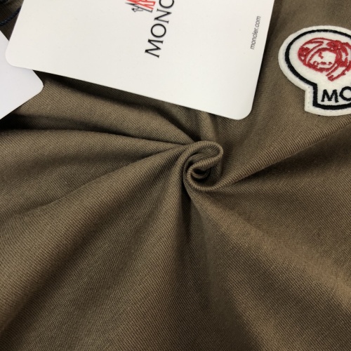 Replica Moncler T-Shirts Short Sleeved For Unisex #1231635 $40.00 USD for Wholesale