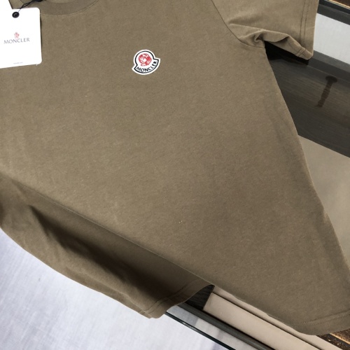 Replica Moncler T-Shirts Short Sleeved For Unisex #1231635 $40.00 USD for Wholesale