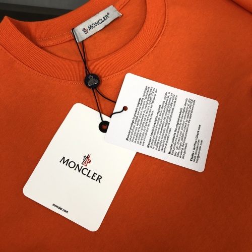 Replica Moncler T-Shirts Short Sleeved For Unisex #1231660 $40.00 USD for Wholesale