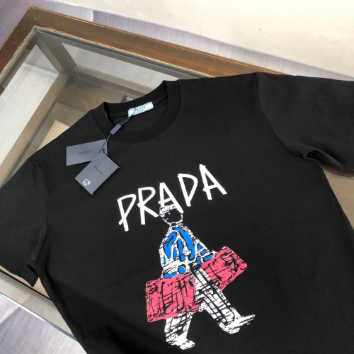 Replica Prada T-Shirts Short Sleeved For Unisex #1231663 $40.00 USD for Wholesale