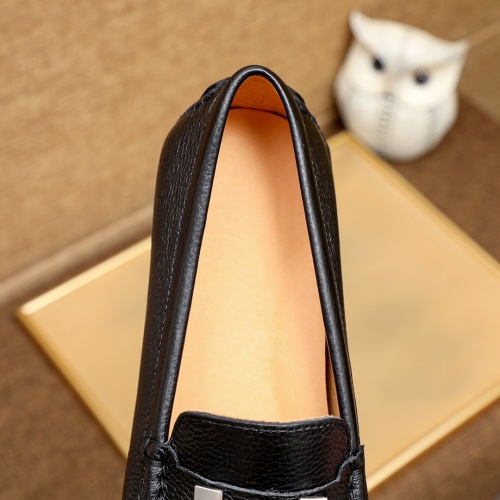 Replica Hermes Leather Shoes For Men #1231665 $68.00 USD for Wholesale