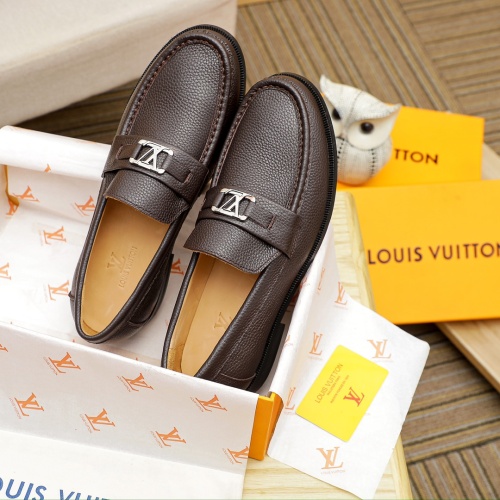 Replica Louis Vuitton LV Oxfords Shoes For Men #1231673 $82.00 USD for Wholesale