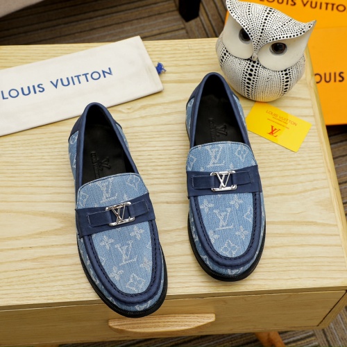 Replica Louis Vuitton LV Oxfords Shoes For Men #1231676 $82.00 USD for Wholesale