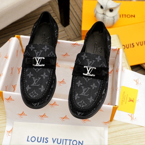 Replica Louis Vuitton LV Oxfords Shoes For Men #1231677 $82.00 USD for Wholesale