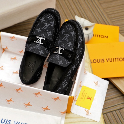 Replica Louis Vuitton LV Oxfords Shoes For Men #1231677 $82.00 USD for Wholesale