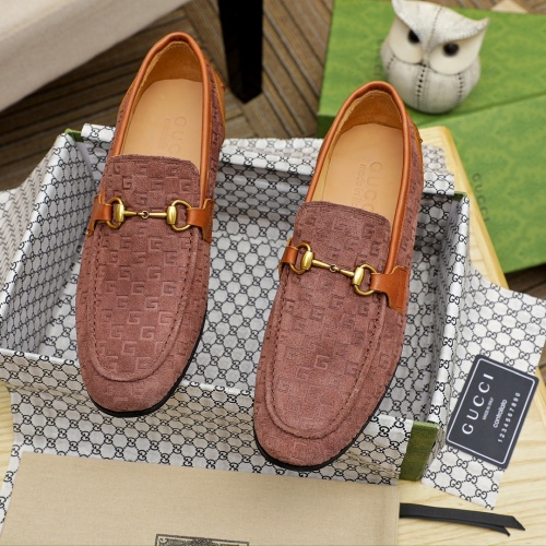 Replica Gucci Oxfords Shoes For Men #1231679 $80.00 USD for Wholesale